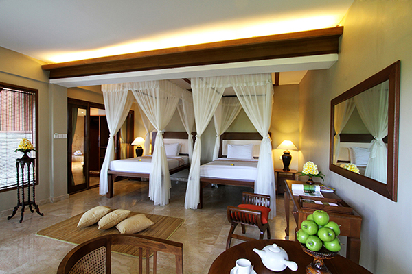 Ubud Chalet Interior -Twin 600