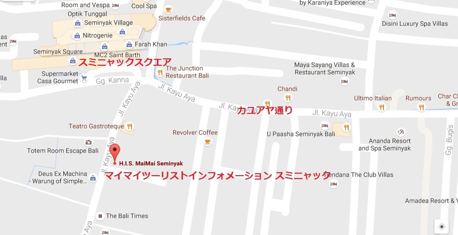 スミニャック支店 MAP