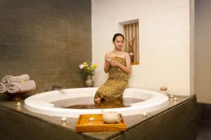 1名様用のトリートメントルーム(一例)